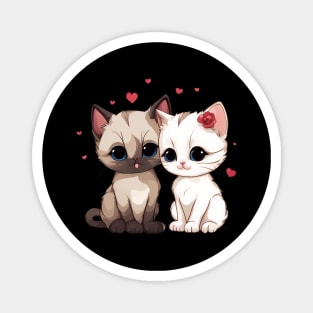 Baby Siamese Cat Magnet